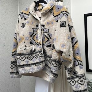 Free People Hit the Slopes Fleece Jacket